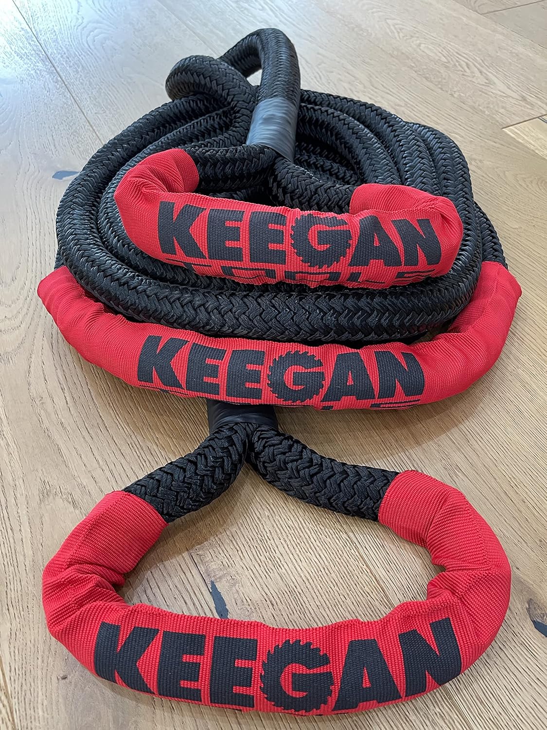 1" x 30' Kinetic Recovery Rope 30,250 lbs Breaking Strength Tow Strap Z628167