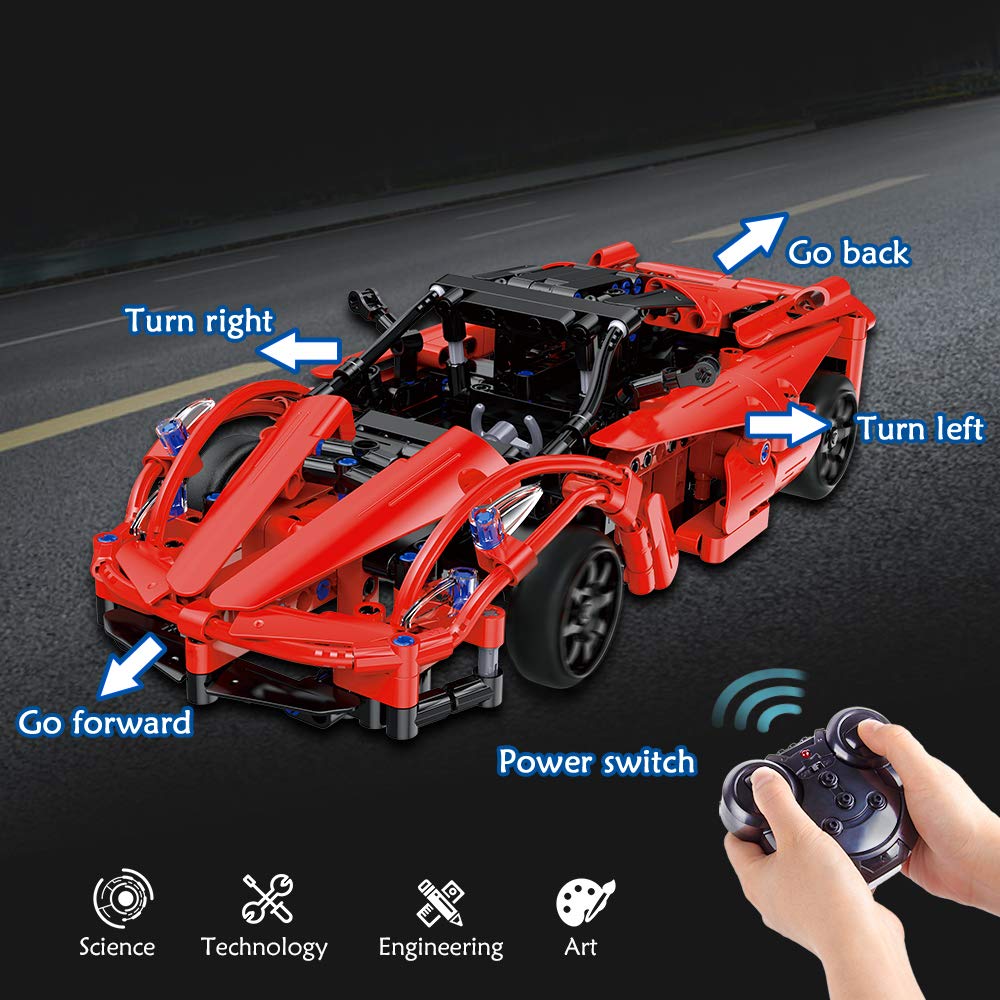 Remote Control Roadster Building Bricks Toy K57519