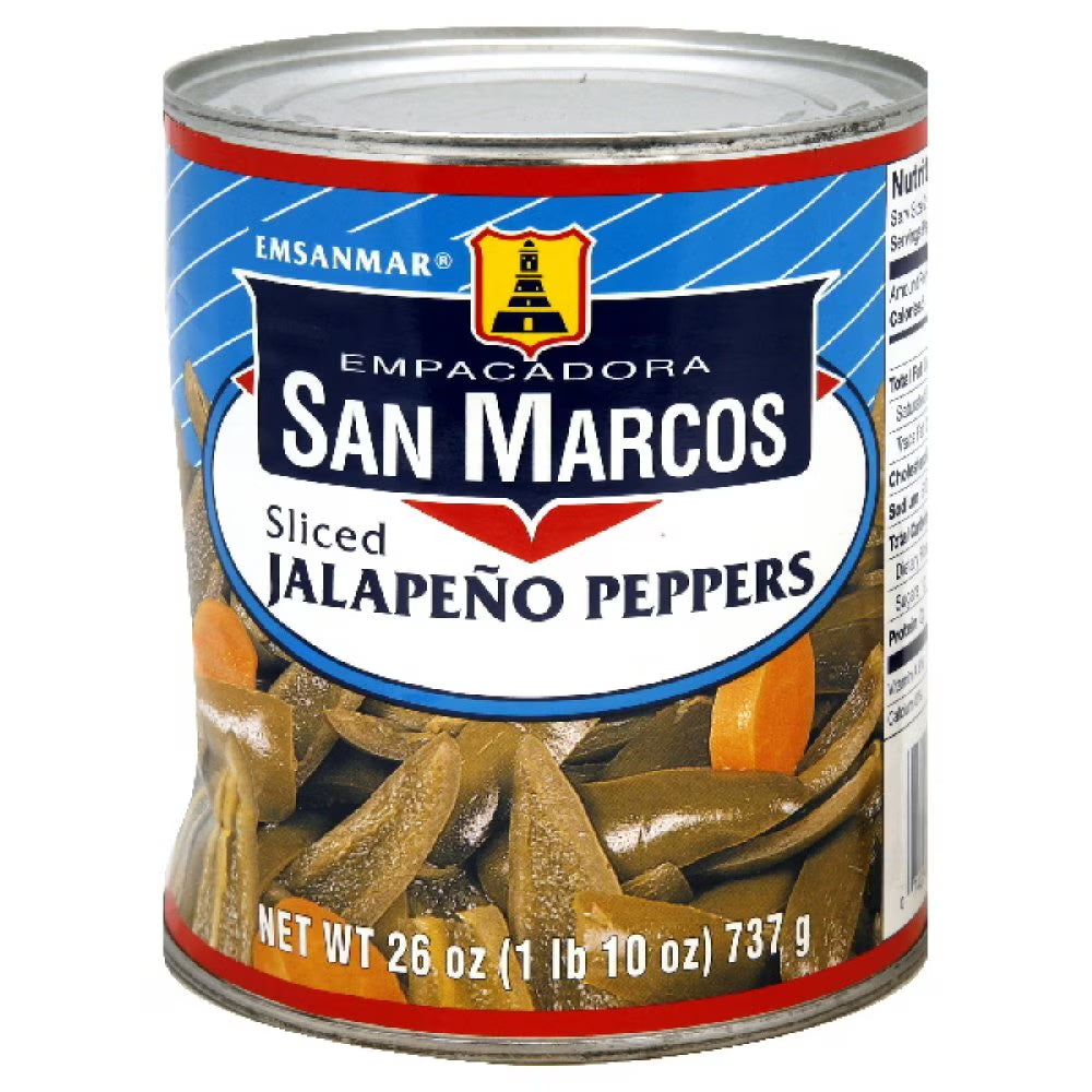 Sliced Jalapeno Tin, 26-ounces (Pack of 48) F84867