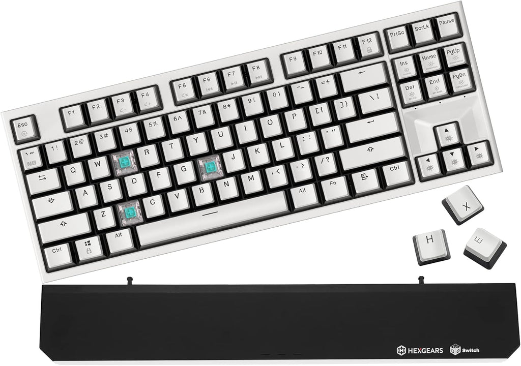 Wireless Mechanical Keyboard with Blue Kailh Box Switches M37834
