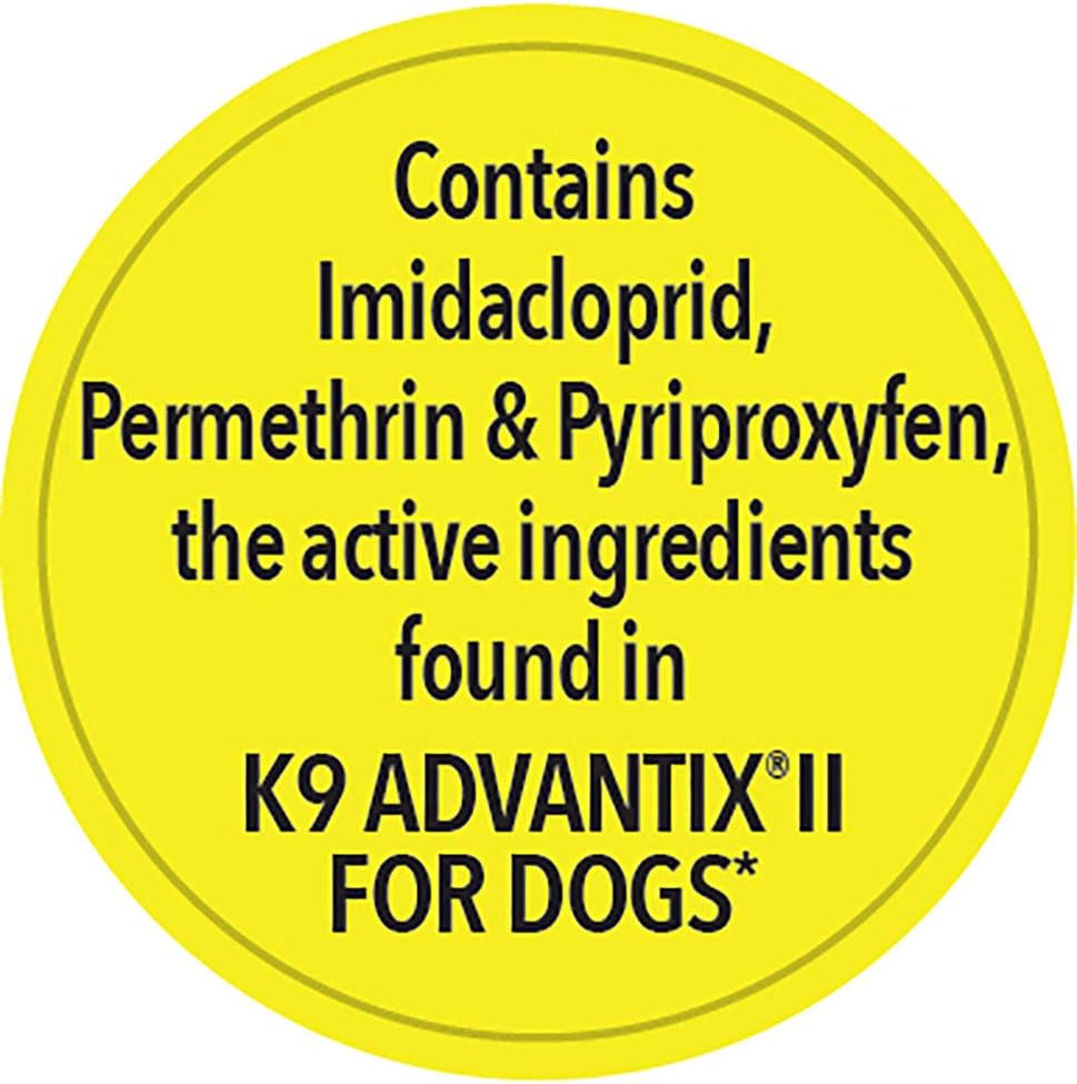 Flea and Tick Prevention for Dogs, Small 4-10 lbs, 8 Monthly Doses, Clear Pack of 2 U79325