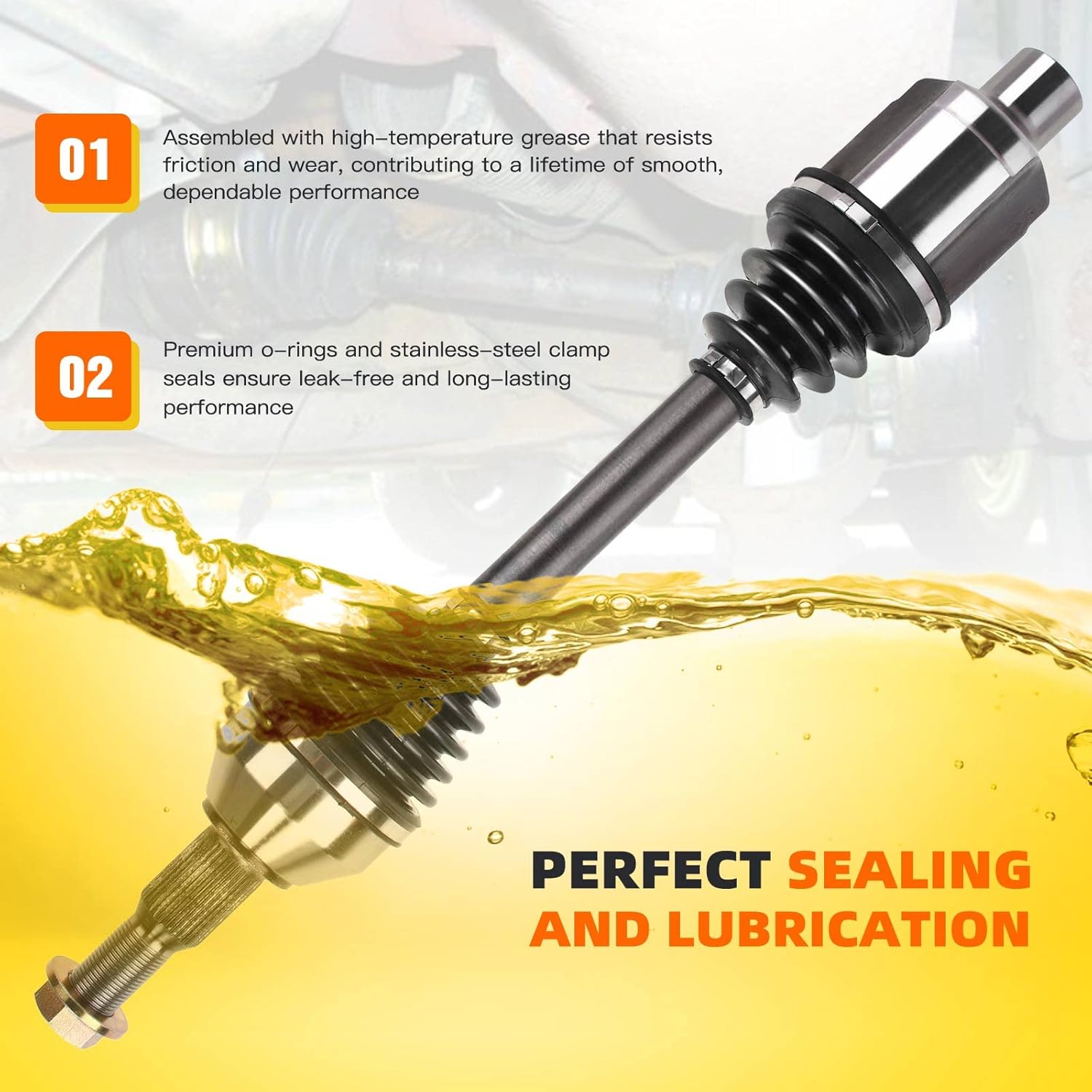 CV Axle Shaft Front Passenger Side Pack of 2 O22673