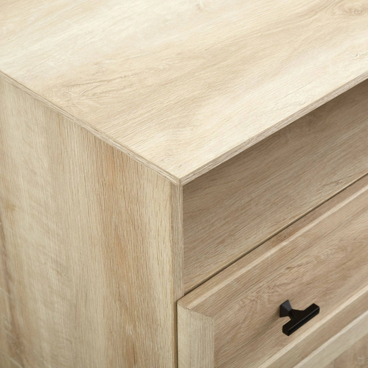 2 Drawer End Table White Oak P63228