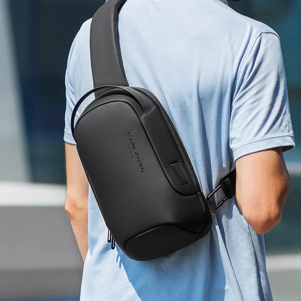 Chest Pack USB Waterproof Single Shoulder Pack P59270