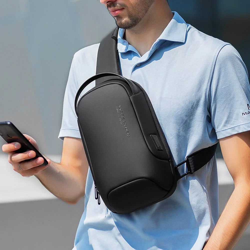 Chest Pack USB Waterproof Single Shoulder Pack P59270