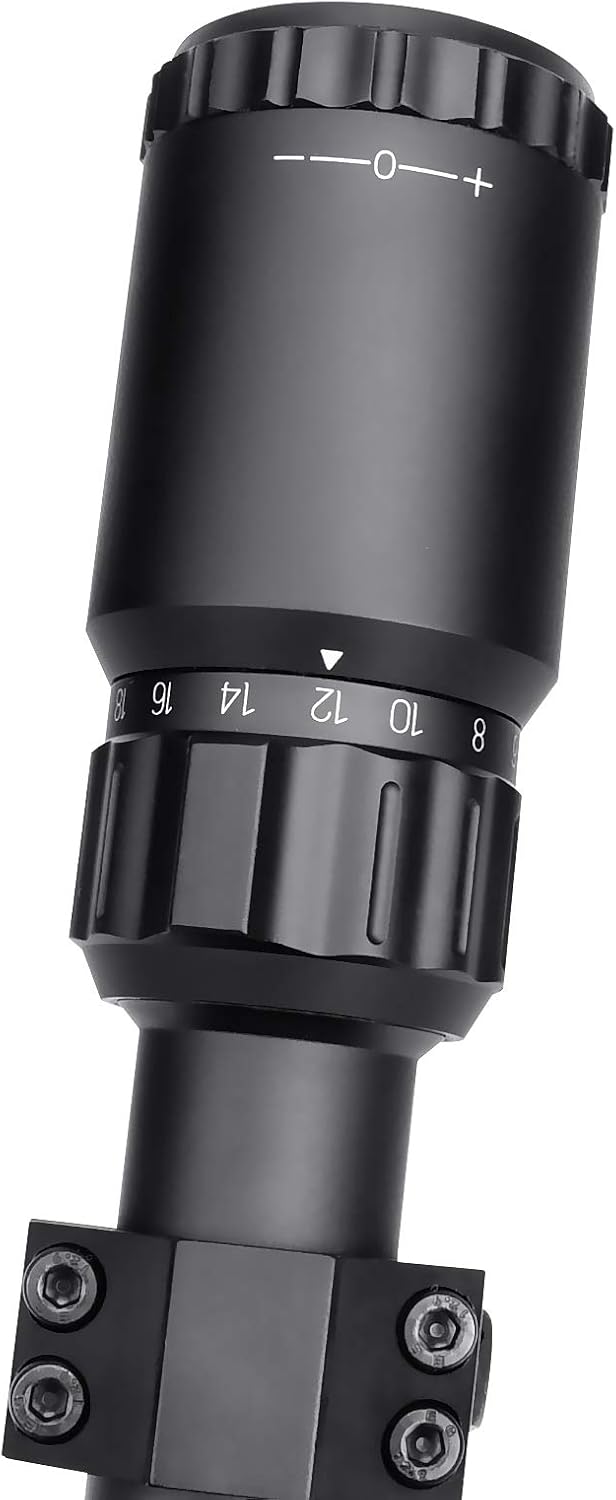 6-24x50 Rifle Scope with Red/Green/Blue Illuminated Reticle V37923