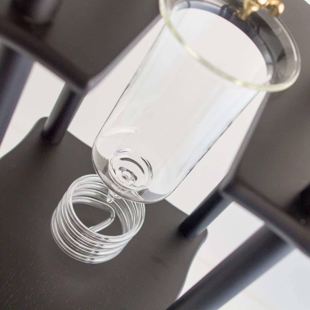 25 Cup Cold Drip Maker Black Wood Frame W21199