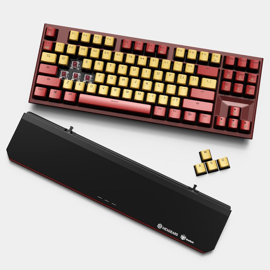 Wireless Mechanical Keyboard with Blue Kailh Box Switches M37834
