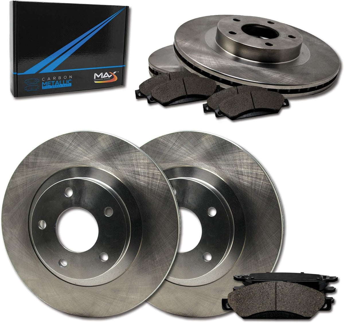 Elite XDS Rotors with Carbon Metallic Pads V98843