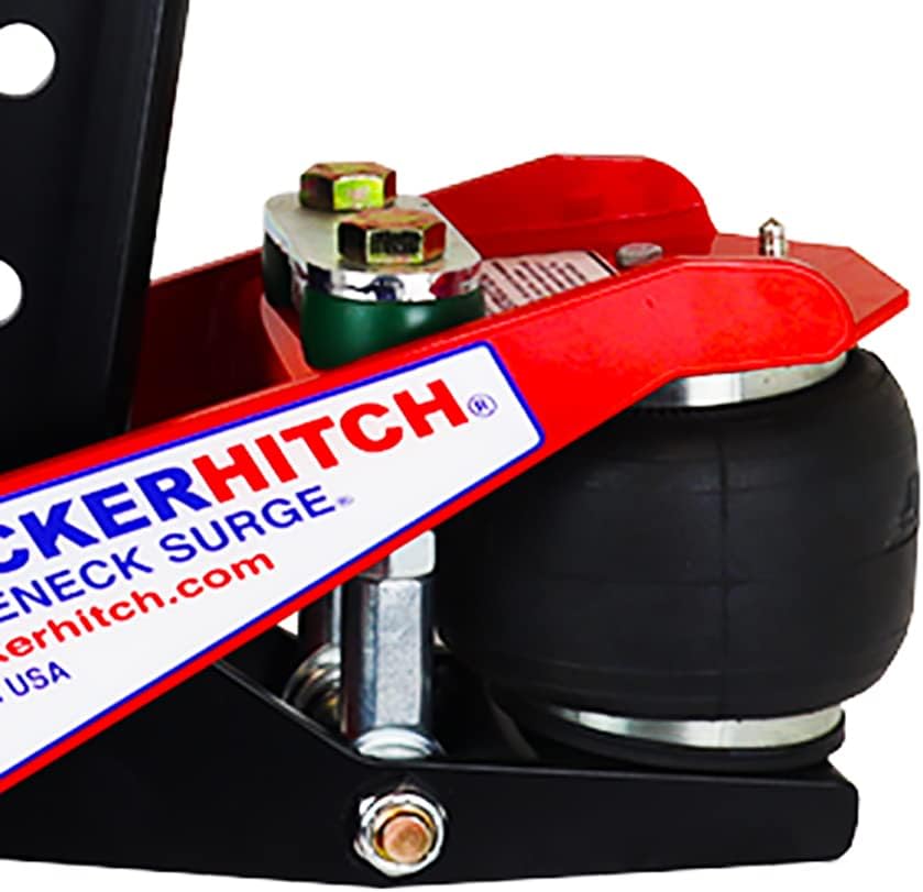 Gooseneck Air Hitch & Coupler, Square 4.5" Straight Pin 30K SL Coupler J325