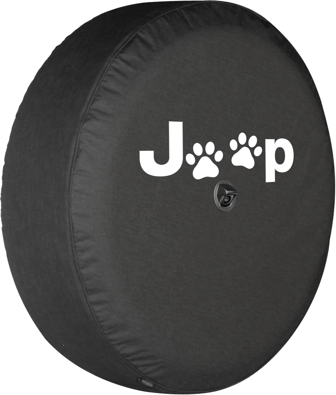 33" Soft Tire Cover with Back-up Camera Dog Paw Prints Pack of 2 C880242