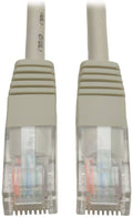 15.24 M Cat5e Cat5 350 MHz Snagless Molded UTP Patch Cable Grey F494293