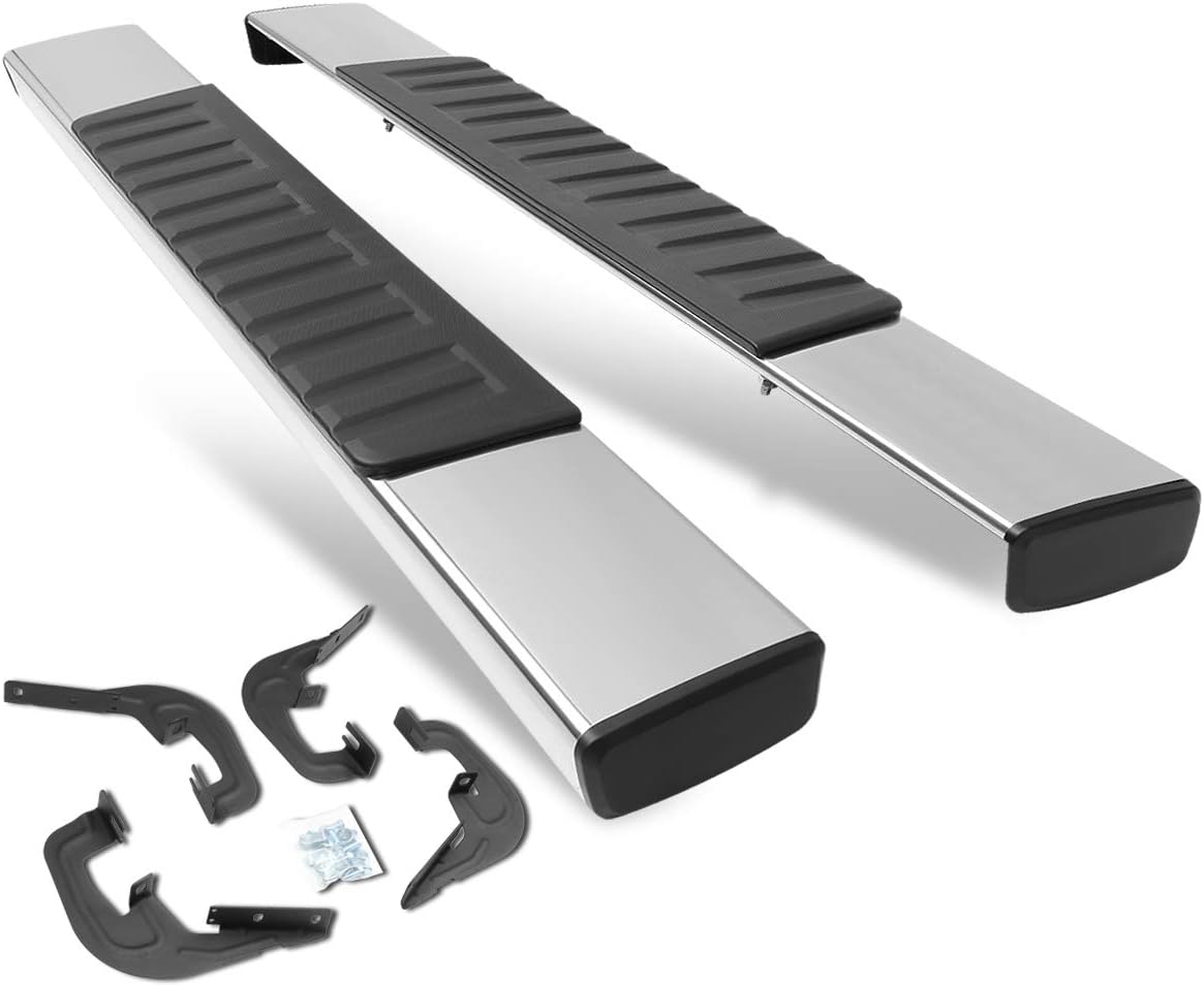 6 Inch Chrome Running Boards Side Step Bars O655670