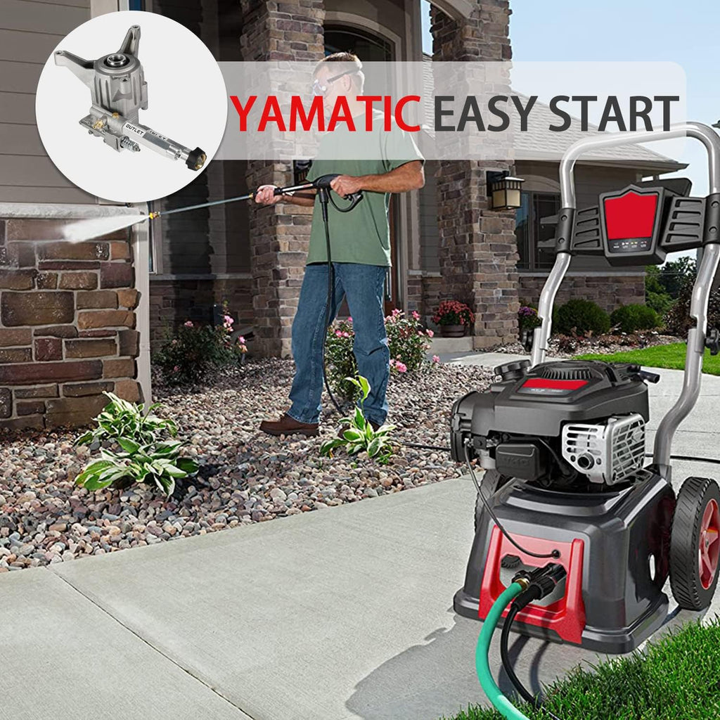 7/8 Shaft Vertical Pressure Washer Pump, 2600-3000 PSI @2.5 GPM U5719