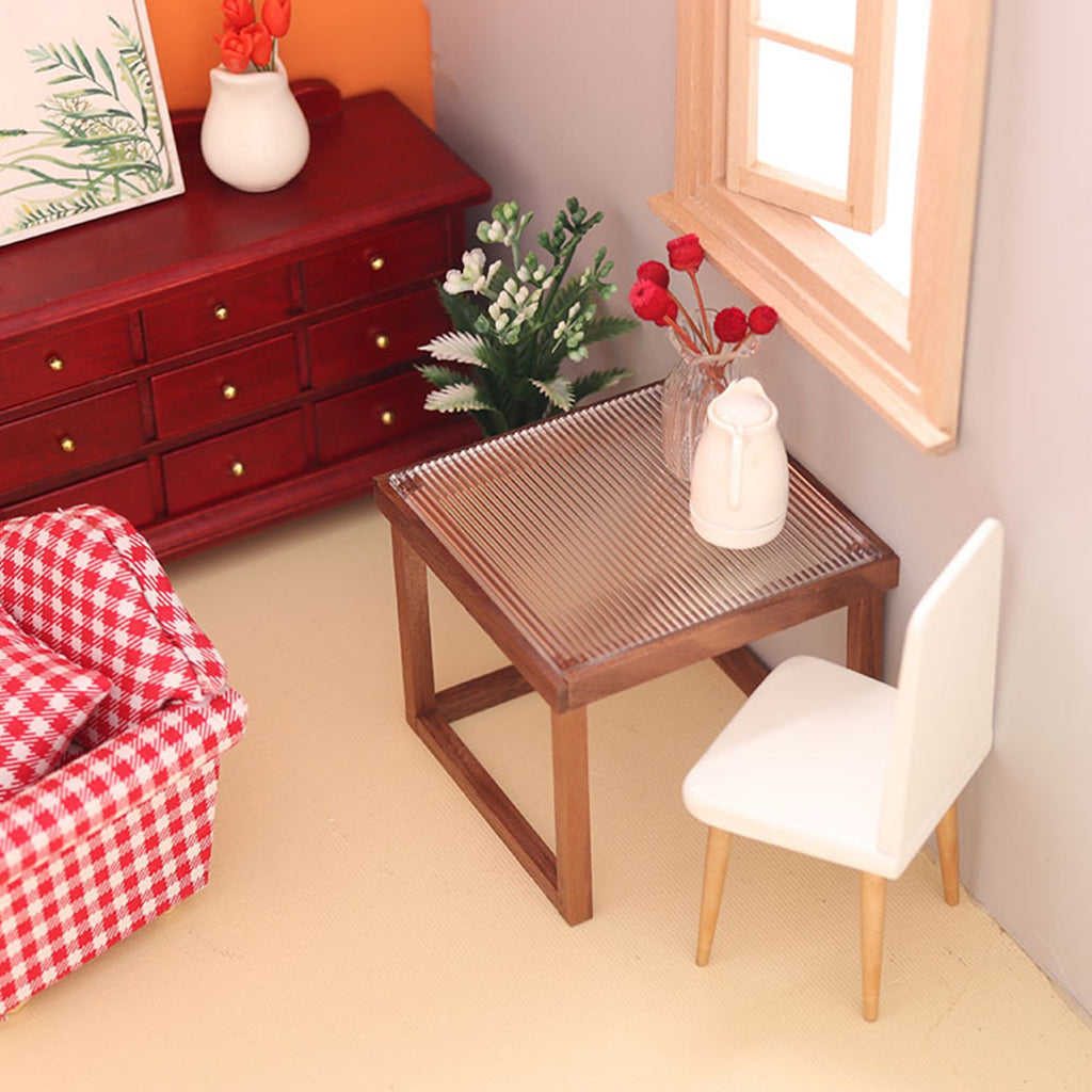 Black Walnut Stripe Coffee Table Model G795870