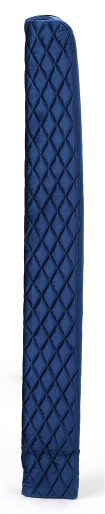 Navy Blue and Black Queen/Full Tufted Headboard Y1805