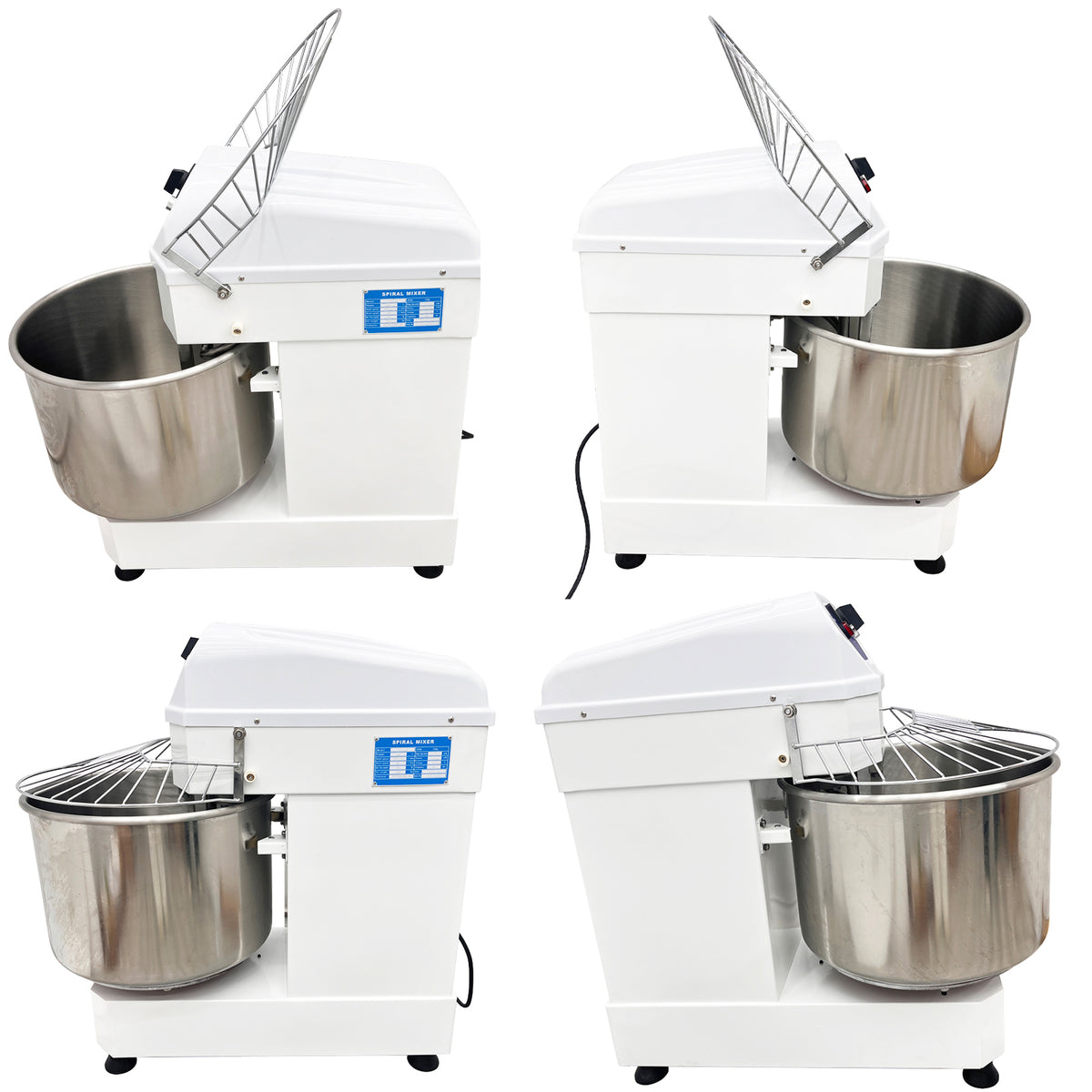 60L Electric Dough Mixer Double Speed Three-Phase Voltage 220V W199550