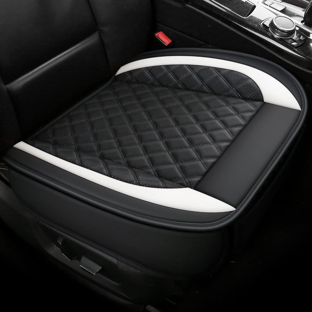 Gray PU Car Seat Cover Protector for Front Seat Bottom H761624