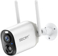 Wireless Outdoor Security Camera, 1080P WiFi, Color Night Vision, Motion Detection, Waterproof W65286