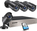 8CH 1080P Security Cameras System with 1TB Hard Drive and 4 Indoor Outdoor Cameras W6022