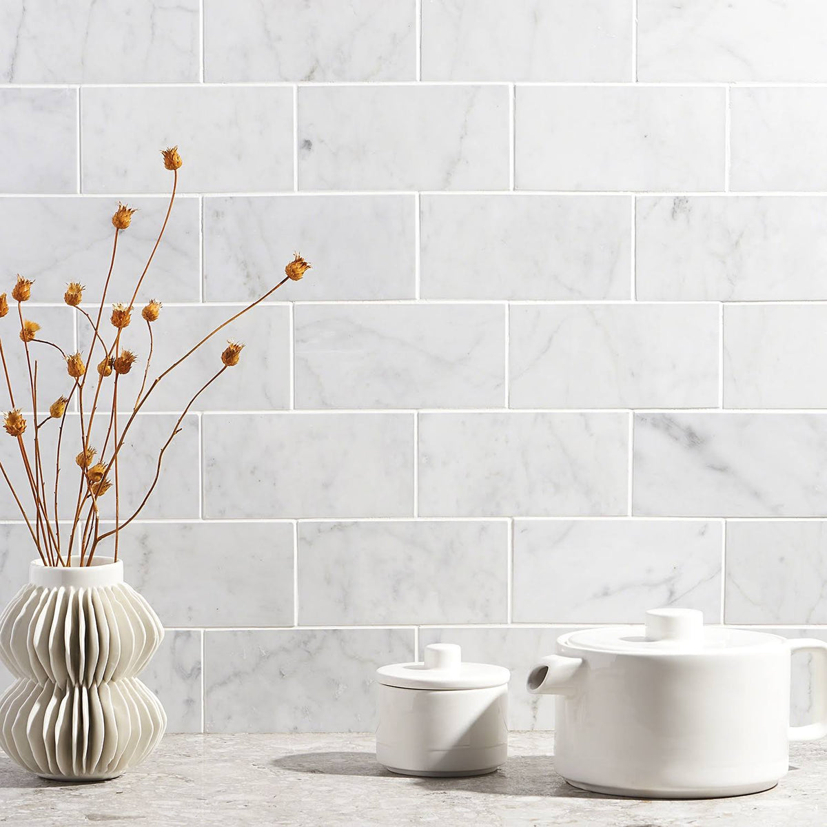 Polished Marble Tile H546