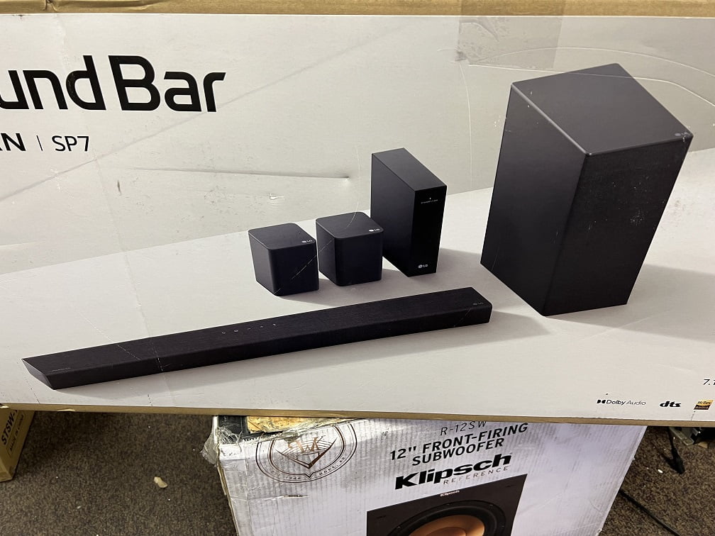 7.1 Channel High Res Audio Sound Bar with Rear Speaker Kit G23020
