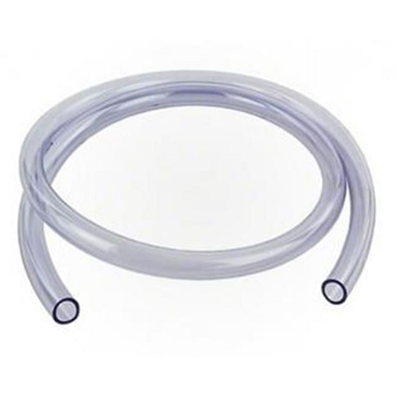 0.75 in. Vinyl Clear & White Tubing, 10 ft. Roll U319613