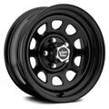17x8 5x5.5x22 -12mm Gloss Black Wheel Rim E30112