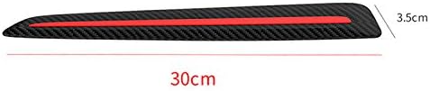 Black Anti-Collision Bumper Guard Strip Protector Trim (2 Pack) A71979
