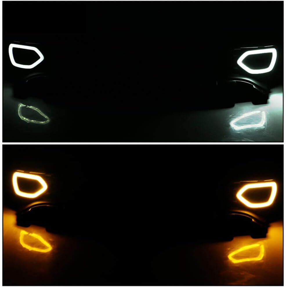 Smoked Grille Light Assembly, Front LED White & Yellow Lights, Pack of 2 L4835