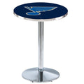 Chrome Pub Table 42 inch D44811