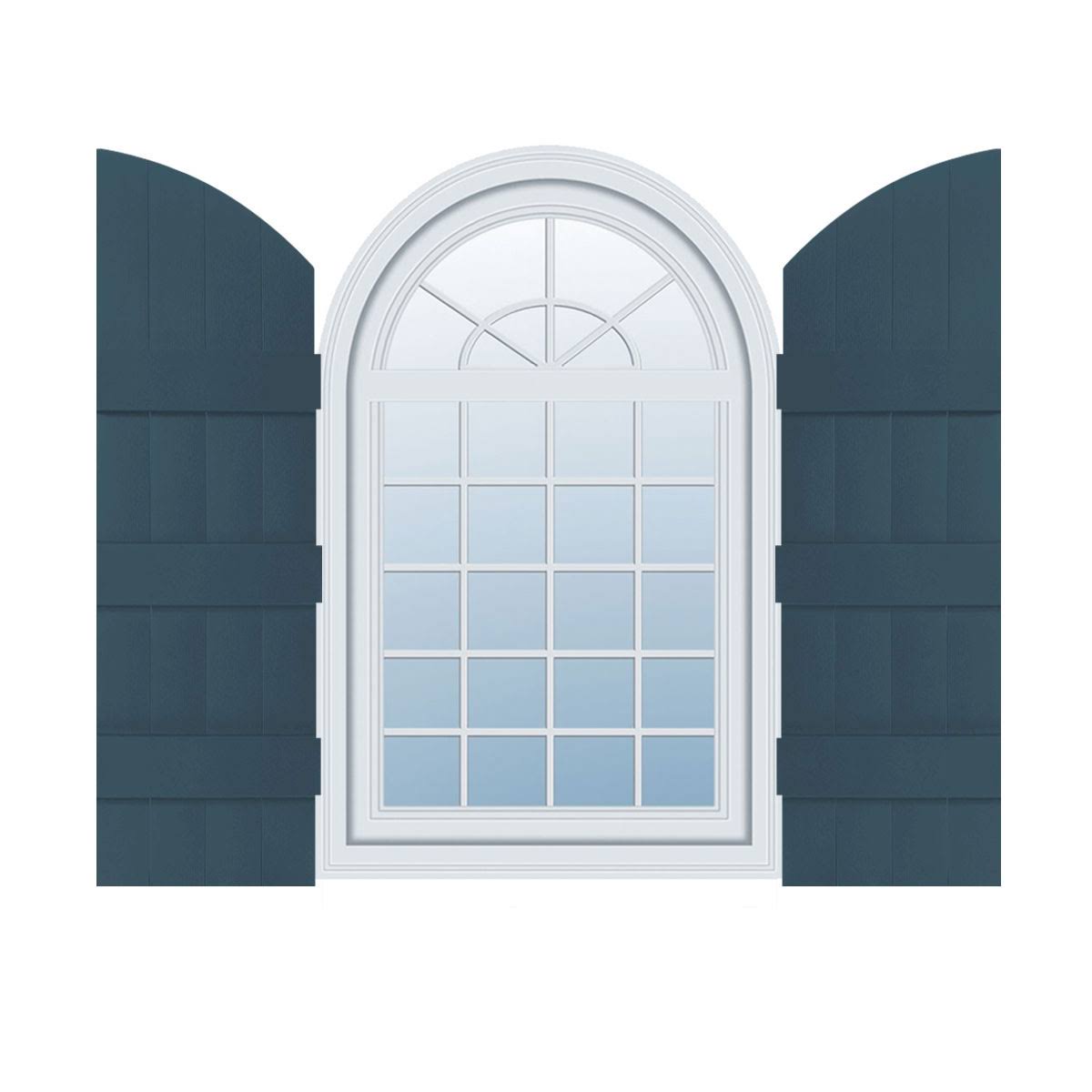 14 inchw x 89 inchh Vinyl Shutters Y8674