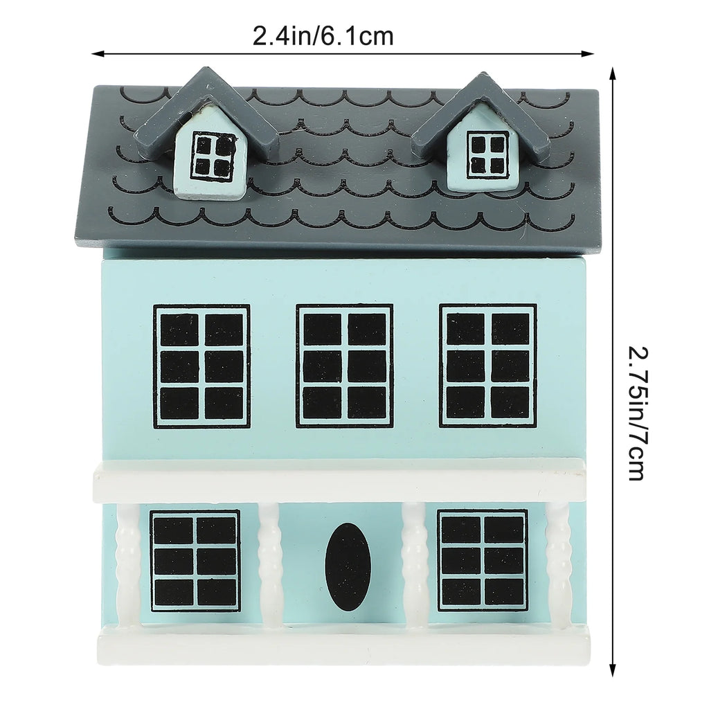 Miniature Wooden Doll House Villa Y698