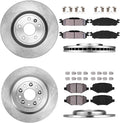 Premium OE 5 Lug Rotors + Ceramic Brake Pads + Hardware L38141