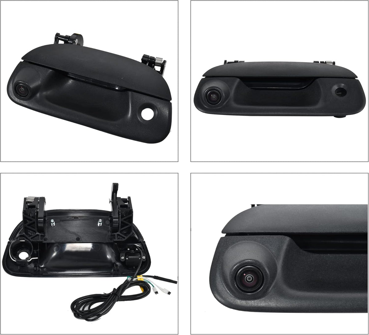 Tailgate Handle Backup Reverse Camera for Ford F150 1999-2004, F250 F350 F450 F550 1999-2007, Explorer Sport Trac 2001-2005, Rear View Night Vision Waterproof, Pack of 2 A701168