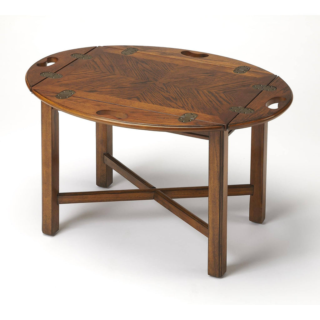 Vintage Oak Butler Table P3545