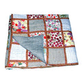 Cotton Block Print Patchwork Quilt J111268