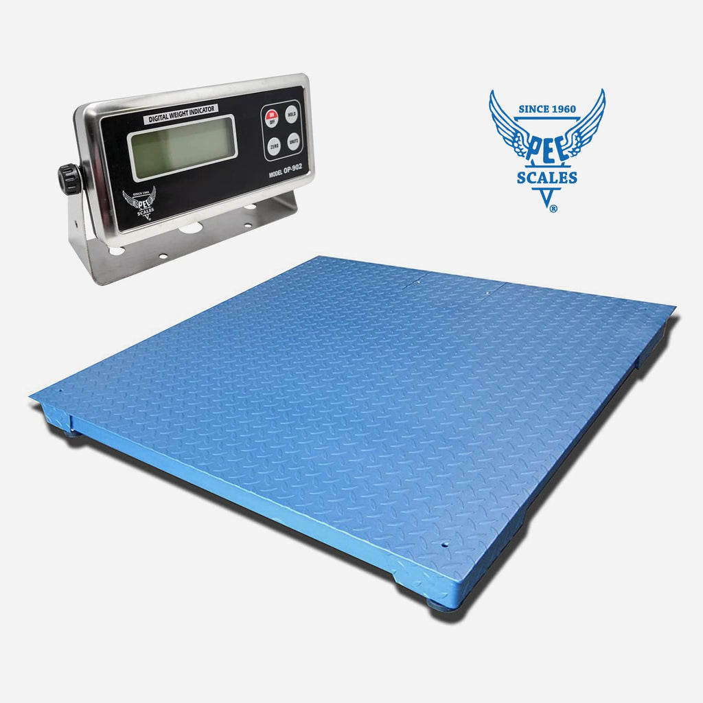 Heavy Duty Industrial Pallet Floor Scale with Digital Display Indicator (36x36) U664