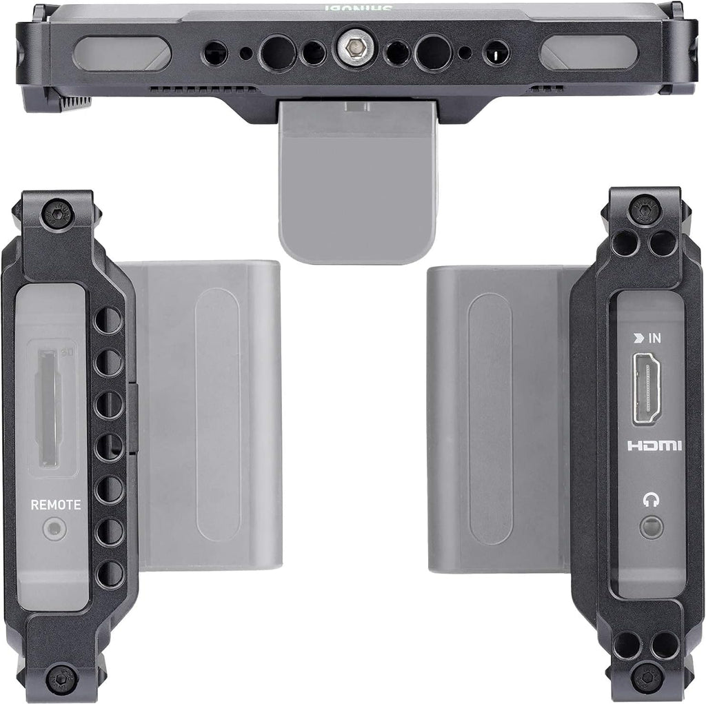 Monitor Cage with Sunhood and NATO Rails E412