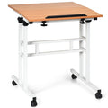 Mobile Standing Desk Height Adjustable Sit Stand Desk D45222