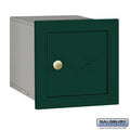 Green Cast Aluminum Column Mailbox T8120