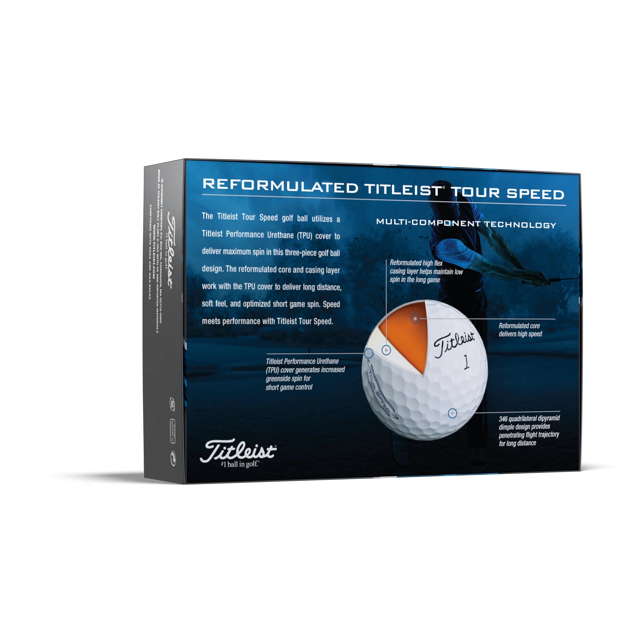 12 Pack White Golf Balls S620