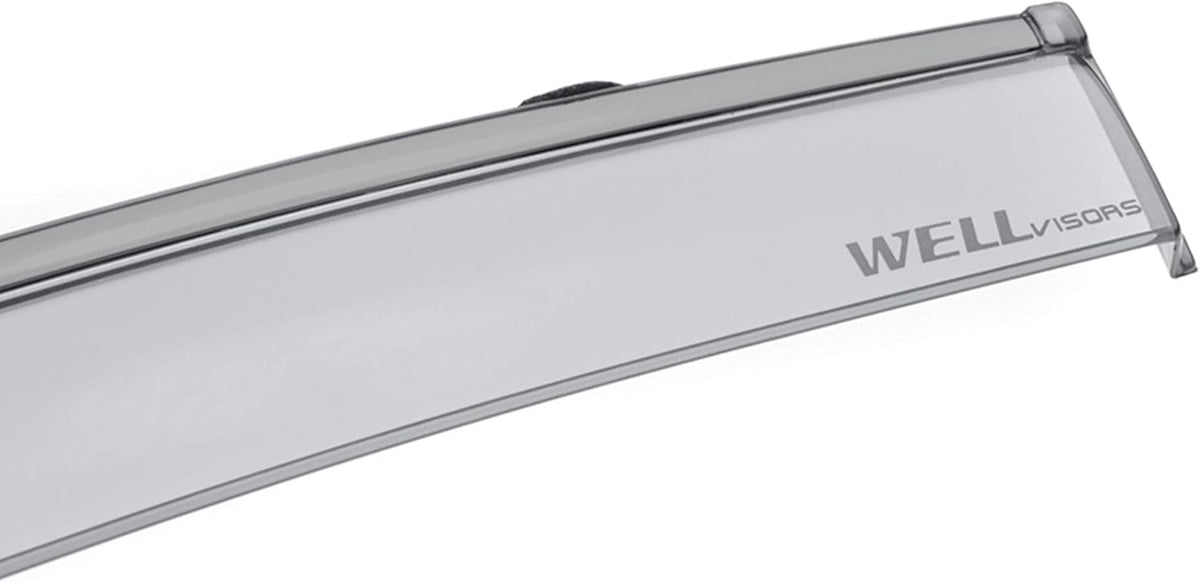 Window Visors with Black Trim G225737