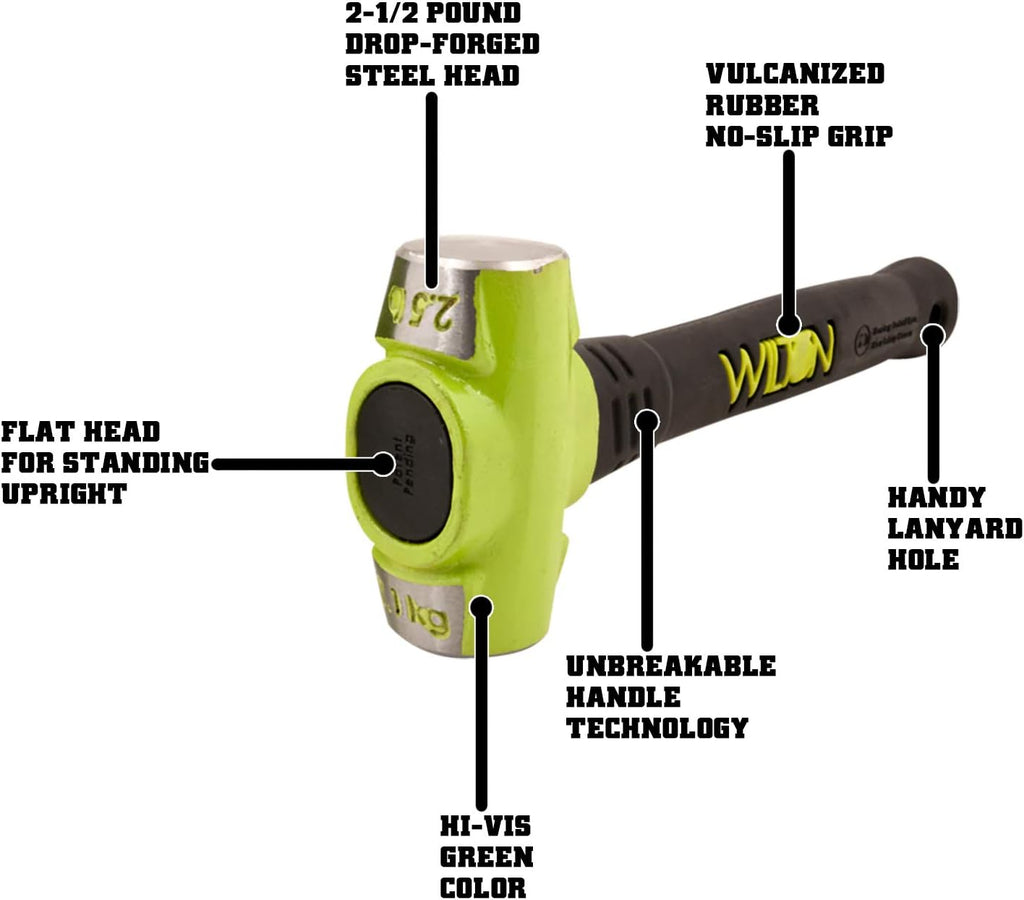 2.5 Lb Sledge Hammer, Pack of 2 B9835