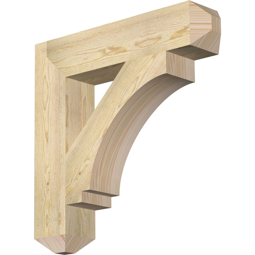 Douglas Fir Imperial Craftsman Rough Sawn Bracket P83426