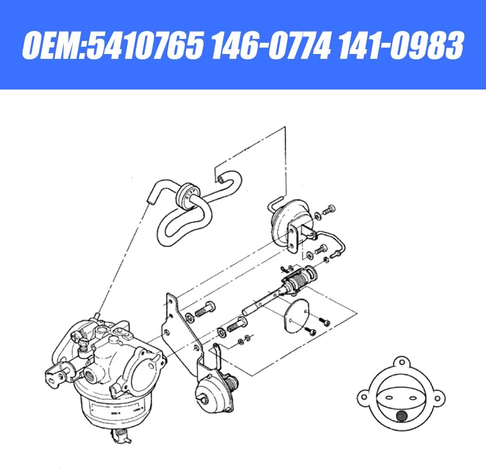RV Carburetor Kit Pack of 2 F86480