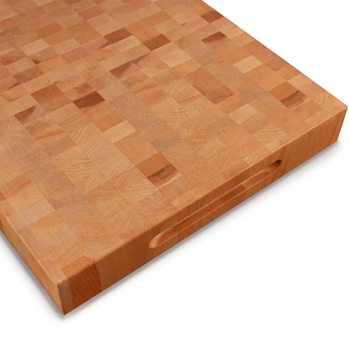 Hard Maple Butcher Block Cutting Board, 20x15 Inch Y40323