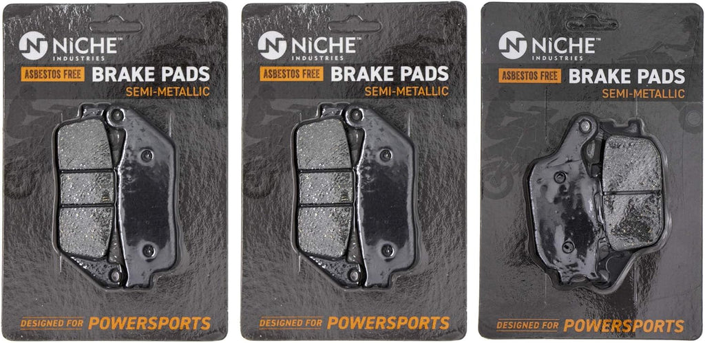 Semi-Metallic Brake Pad Set Pack of 2 C6374
