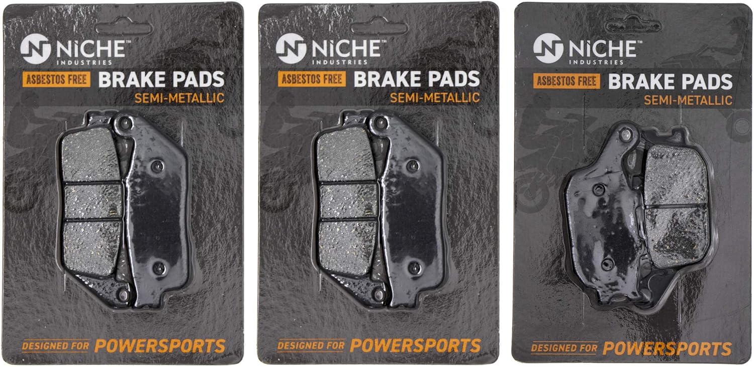 Semi-Metallic Brake Pad Set Pack of 2 C6374