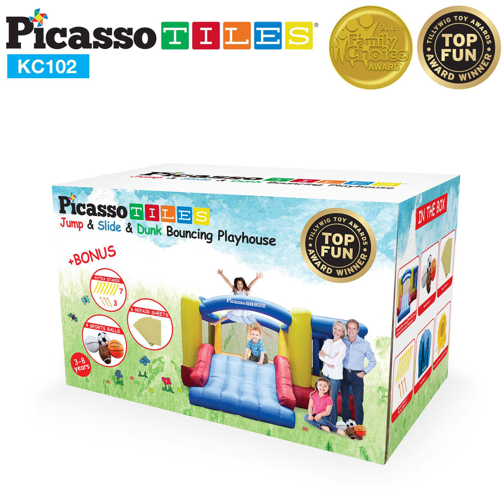 Inflatable Bouncer Jumping House with Slide O89341